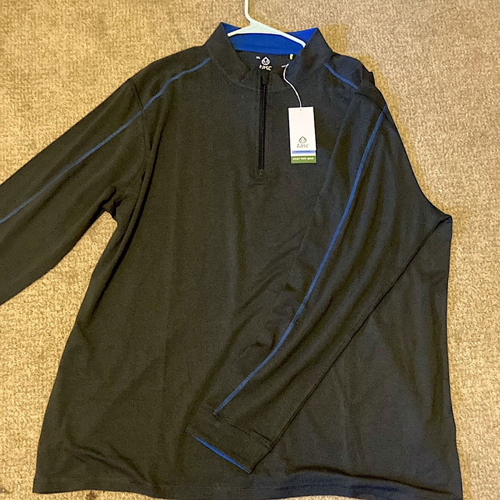 Tasc 3XL Gray and Blue Sweater
